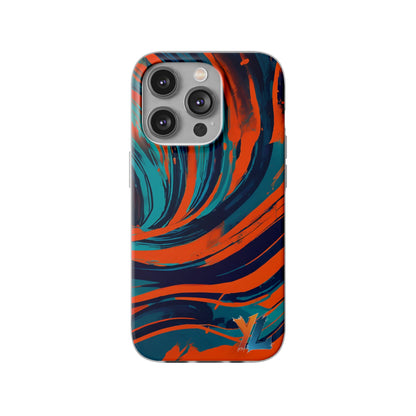Flexible, halbtransparente Handyhülle mit zeitlosem Design