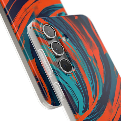 Flexible, halbtransparente Handyhülle mit zeitlosem Design