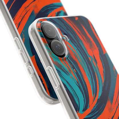 Flexible, halbtransparente Handyhülle mit zeitlosem Design